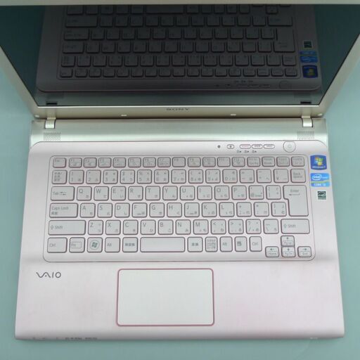 高速SSD ピンク ノートパソコン 中古良品 14型ワイド SONY VAIO