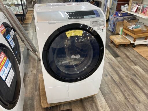 日立(HITACHI) 11.0kg ドラム式洗濯機 2018年製 BD-SV110BL - 生活家電