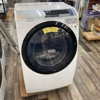 料【 日立(HITACHI) 11.0kg ドラム式洗濯機 2018年製 BD-SV110BL