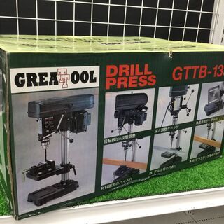 エコツール豊田インター店】GREATTOOL 卓上ボール盤（バイス付） GTTB