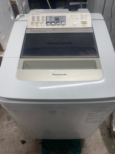 Panasonic 洗濯機 NA-FA80H1 8kg