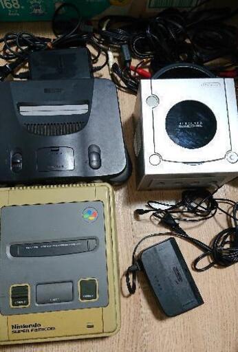 任天堂　ニンテンドー　64　ゲームキューブ　スーパーファミコン