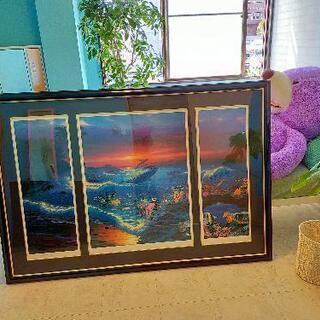 絵画 ラッセン ラッセン絵画 週末値下げ！ （クリスチャン・ラッセン、希少な