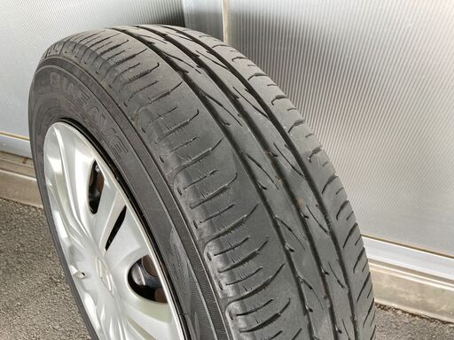 ☆ホンダ純正 15インチ スチールホイール 15x5.5J 4H-100 タイヤ