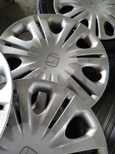 ☆ホンダ純正 15インチ スチールホイール 15x5.5J 4H-100 タイヤ