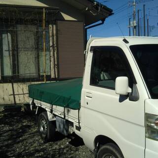 軽トラック（ダイハツハイゼット用)幌と骨組みセット