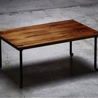 【オーダー】木×アイアン　テーブル