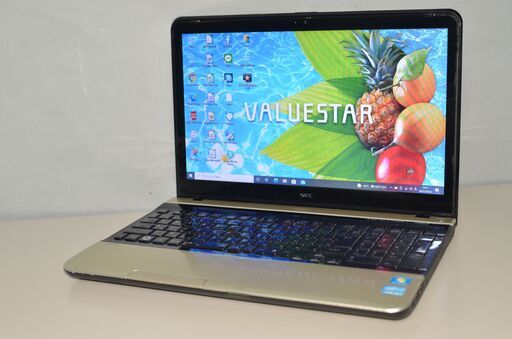ノートパソコン NEC LS550/H Windows10+office 爆速SSD256GB i5-3210M/メモリ8GB/ブルーレイ/USB3.0/15.6インチ/HDMI/無線/便利なソフト