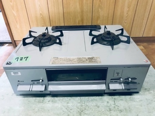 ②✨2018年製✨727番 NORITZ✨都市ガスコンロ✨LG2260R‼️