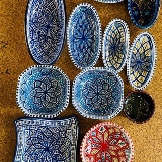チュニジア製　お皿セット