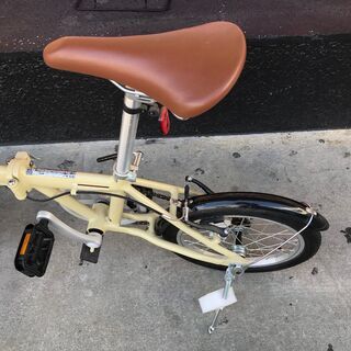 ✨キャプテンスタッグ 折り畳み自転車 中古美品 16インチ？ AL-FDB161✨うるま市田場✨