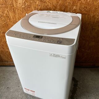 P1602 シャープ 2017年 7kg 洗濯機
