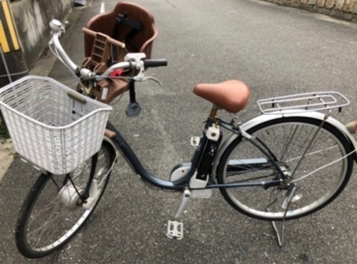 電動自転車。