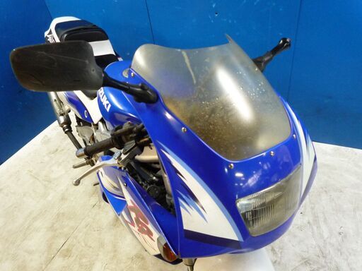 SUZUKI RG125ガンマ 白/青 格安提供車 半額配送キャンペーン クランキング未確認 期間限定 現状渡し諸経費￥0- 横浜 P-Yard SUZUKI RG125ガンマ 白/青 格安提供車 格安配送キャンペーン 期間限定