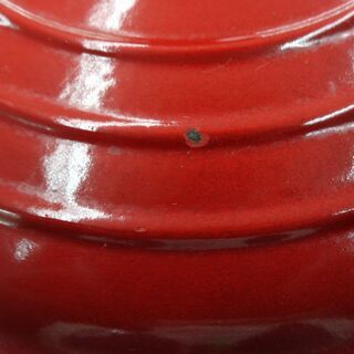 ルクルーゼ 両手鍋 ココットロンド 24cm チェリーレッド LE CREUSET