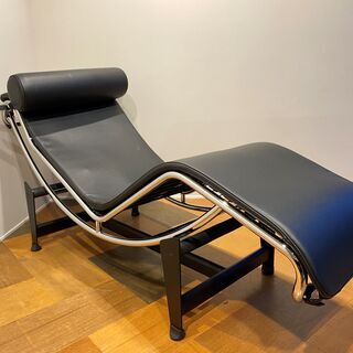 宇都宮でオシャレな家具を探すなら『オトワリバース！』LC4 シェーズロング ル・コルビジェ made in italy リプロダクト ソファ 中古品