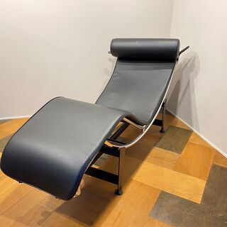 宇都宮でオシャレな家具を探すなら『オトワリバース！』LC4 シェーズロング ル・コルビジェ made in italy リプロダクト ソファ 中古品