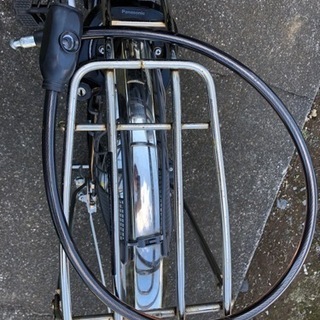 Panasonic電動アシスト自転車/チェーン&空気入れ付き