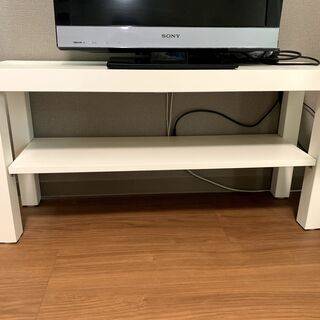 【ネット決済】※お譲り先決定 IKEAテレビ台　￥1000　※価...