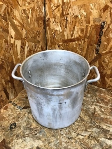 (5335-0) 業務用 アルミ寸胴鍋 30㎝ 蓋無し 両手鍋 スープ ラーメン等に 厨房器具 店舗用品