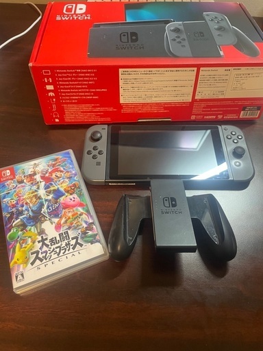 Switch本体＋スマブラ＋64GBのメモリーカードセット