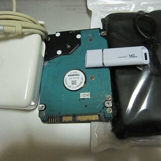 譲渡済 MacBook Pro13 Core-i7/16G/新SSD換済＋USB/HDD
