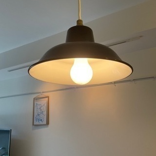 IDEEのPORCELAIN ホーロー ランプ 現行品 - 家具