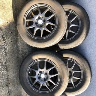 ①15インチホイールセット【値引き中】 タイヤホイール15インチ値引きしました！