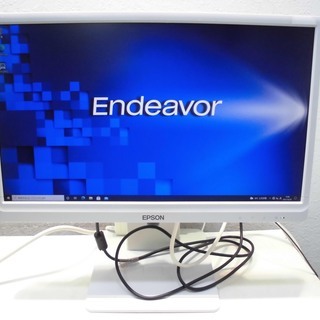 小型PC+モニターセット【Win10】EPSON Endeavo...