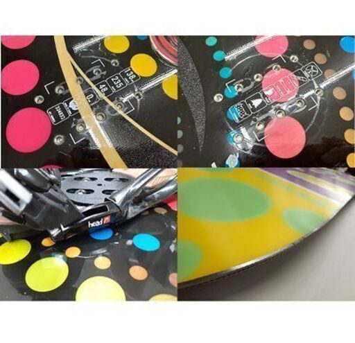 HEAD 138cm スノーボード2点セット フラットボード】 バインM