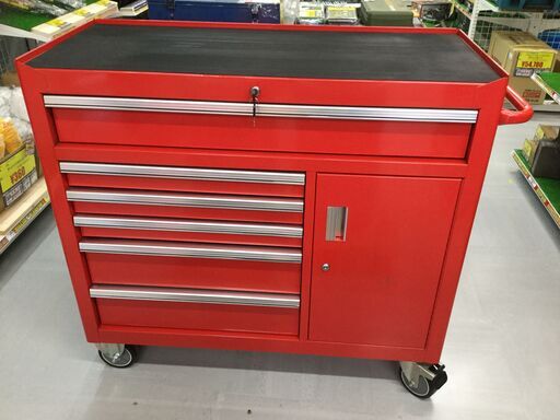 【エコツール豊田インター店】メーカー不明 ワイド キャビネット 6ドロア 型番不明　【愛知県/豊田インター店/工具】