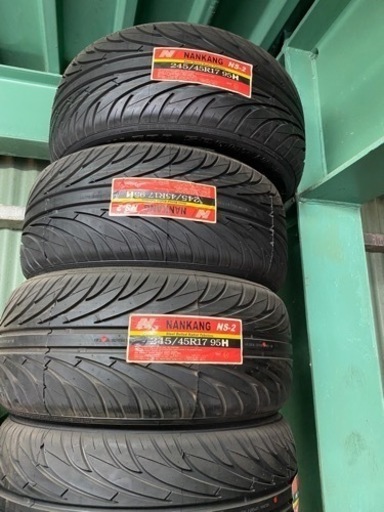 新品訳ありタイヤ  265/35R18 NANKAN NS-2  ロッド古