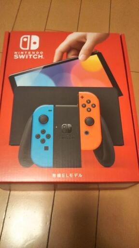 【商品紹介文要確認】Nintendo Switch 有機ELモデル ネオンブルー Switch本体