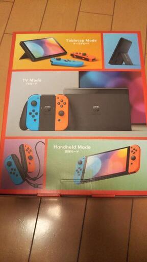 【商品紹介文要確認】Nintendo Switch 有機ELモデル ネオンブルー Switch本体