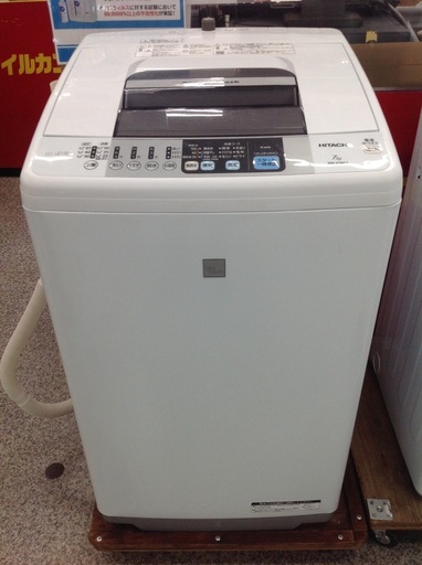 最短即日配送可能！】7.0kg 全自動洗濯機 HITACHI【9651508】 www.pa
