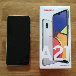 Galaxy A21  SC-42A  White  docomo