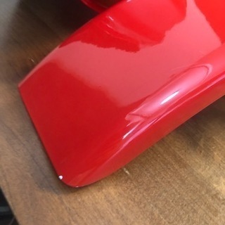 tw200 tw225 タンク コック キャップ Fフェンダー 赤