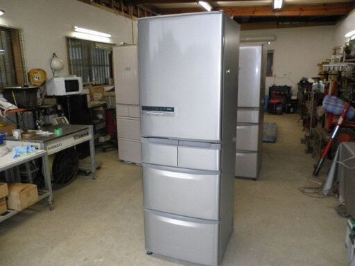 日立 冷凍冷蔵庫R-S42CM ２０１３年 ５ドア 自動製氷付き 無料配送