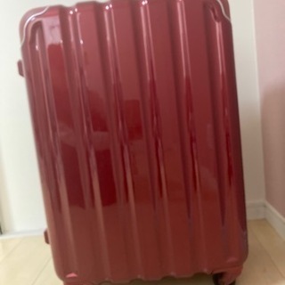 スーツケース　【中古】1000円【美品】赤　