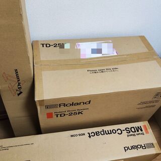 【新品未使用】電子ドラム　Roland TD-25SC-S2