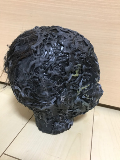 チャッキー 等身大ヘッド レプリカ 人形 黒焦げ 焼け バーンド
