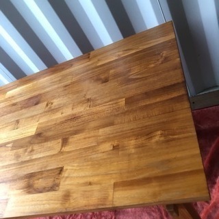 unicoウニコ 希少廃盤品 テーブル チーク材 木製 机 ダイニングテーブル