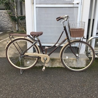 【取引中】中古自転車(カラー:ブラウン)