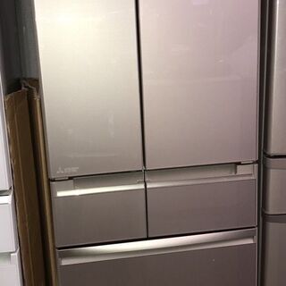 ☆中古 激安！！￥68,800！！MITSUBISHI ミツビシ 470㍑6ドア冷蔵庫 