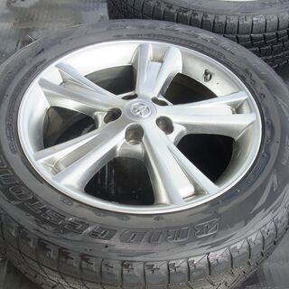 ハリアー純正18インチアルミホイール 18×7J +45 114.3ブリザック