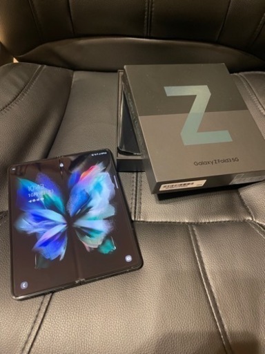 SAMSUNG GALAXY Z FOLD 3 ほぼ新品 ファントム グリーン