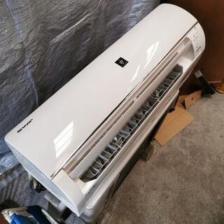 美品 シャープ ルームエアコン AY-C22EX  2.2kW 冷房 6～9畳 暖房 5～6畳 高濃度プラズマクラスター 動作品