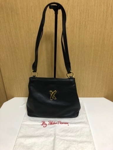 Paloma Picaso / パロマピカソ  ワンショルダーバッグ レザー ブラック ハンド ブランド 中古