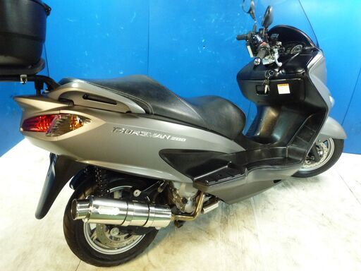 SUZUKI バーグマン200 白 格安配送キャンペーン 期間限定 諸経費０円 始動確認済み 自賠責保険加入で乗れる 即納車有り 横浜 都筑 宮前 SUZUKI バーグマン200 グレー 格安配送キャンペーン 期間限定 諸経費0