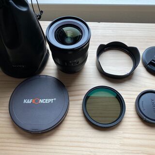単焦点レンズ　SONY SEL20F18G（20mmF1.8）